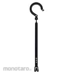 NICHIDO Versatile hooker 300mm with single pipe hook [Black]