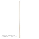 Nissa Chain One after another S-shaped hook, light brown, approx. 1.7m (3 hooks)