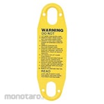 BUDGIT Label for Hoist & Trolley