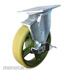 HAMMER CASTER Heavy Duty Caster Polyurethane With Brake / Rem