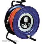 HATAYA Air Reel with Built-In Rotary Mechanism 30M Inner Diameter Phi 6.5. 5 Polyurethane Hose