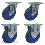 Prestar Rubber Caster for Hand Truck