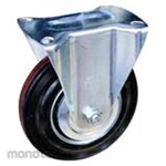 ROHA Rubber Caster Fixed