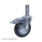 ROHA Rubber Caster Single Brake