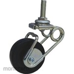 SISIKU ADDKREIS Buffer Spring Caster with Rubber Wheel Screwed