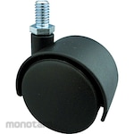 TRUSCO Screw Type Dual Wheel Caster