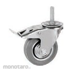 Wipro Roda Karet Swivel+Brake Model Tusuk