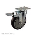Wipro Roda Karet TPR Swivel+Brake with Double Bearing