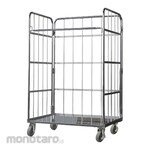 AS ONE Stainless Steel Basket Carts Without Grounding