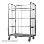 AS ONE Stainless Steel Basket with Trolley Ground
