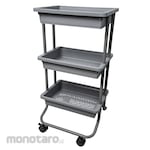 SHUTER Relaxing 3-Tier Trolley