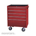 Orange Tool Trolleys 5 Drawers