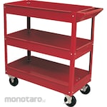 Senator Three Tray Tool Trolley Flat Pack 737x383x663mm 1unit