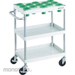 TRUSCO Phoenix Wagon 600x400 (White) (Troli Serbaguna)