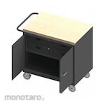 WESTWARD Mobile Cabinet Bench Maple (Troli Kabinet Perkakas)