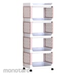 NOBU Multi Purpose Rack 5 Tier (Troli Rak Plastik)