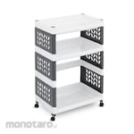 Rovega Supra Wide Rack with Wheels (Troli Rak Plastik)