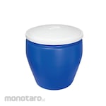 Green Leaf Water Cask with Cover (Tong Air / Drum Plastik)