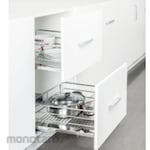 HAFELE Front Pull-Out Dish Basket with Runner (Storage Basket)