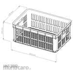 HANATA Keranjang HNT 2002 (Storage Basket)