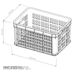 HANATA Keranjang HNT 2202M (Storage Basket)