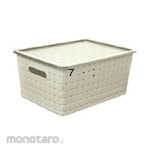 Hawaii Keranjang Lugano dengan Tutup (Storage Basket)