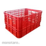 Non Brand Keranjang Industri Merah (Storage Basket)