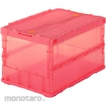 TRUSCO Folding Container Skeleton Oricon (With Lock Lid) (Kontainer Lipat)