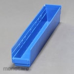 ESCO 105x600x100mm parts tray/rack shelf blue/16 pieces