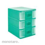 Onyx (Plastic) 3 Tier Drawer B-2001-3 (Laci Plastik)