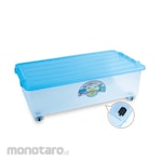 Green Leaf Container Box Motion with Wheels