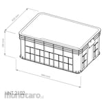 HANATA Bulk Container HNT 2102