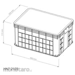 HANATA Bulk Container HNT 2103