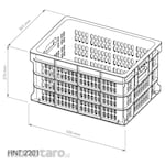 HANATA Ventilated Container HNT 2201