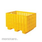 Rabbit Bulk Container with Pallet Foot 7909+K Yellow 1pc