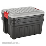 Rubbermaid Container Box Attached Lid Tote (Kotak Penyimpanan Plastik / Kontainer Plastik)