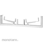 JRC Tapered automatic self-aligning return bracket for outdoor belt conveyors, 2-axis type [JARB-T]