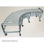 HARAX Albea Flexible Roller Conveyor, Resin (Φ38)