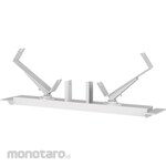 JRC Tapered self-aligning carrier stand for outdoor belt conveyors, 2-axis type [JAC2B-T]