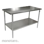 FOTEC Standart Work Table with Solid Undershelf Knock Down