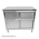 MUTU Meja Dapur Dengan Laci Dan Rak Bawah