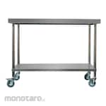Ezy Stainless Work Bench Mobile (Meja Kerja Roda)