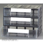 ESCO 1 Row, 3 Tiers, Connected Storage (Drawers) (Laci Rak Komponen)