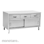 Non Brand Meja Kabinet Laci Horizontal Pintu Ayun Stainless Steel 304