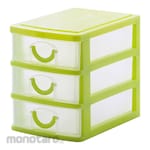 Oxihom Mini Stacked Plastic Drawer (Laci Plastik Susun Mini)