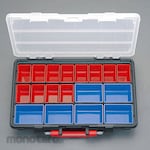 ESCO 447x293x85mm parts case (with tray)