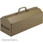 TRUSCO Tool Box Hip Roof 2-Way Cover Tool with Tote Tray (Kotak Perkakas)