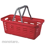 ESCO 560x295x220mm / 22L Basket (red / 3 pieces) (Keranjang Perkakas)