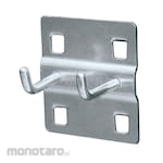 Egamaster Short Double Hook (Gantungan Rak Panel)