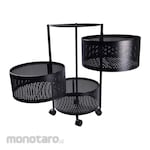 Kenmaster 4-Tier Round Rack (Rak Bulat / Rak Serbaguna)